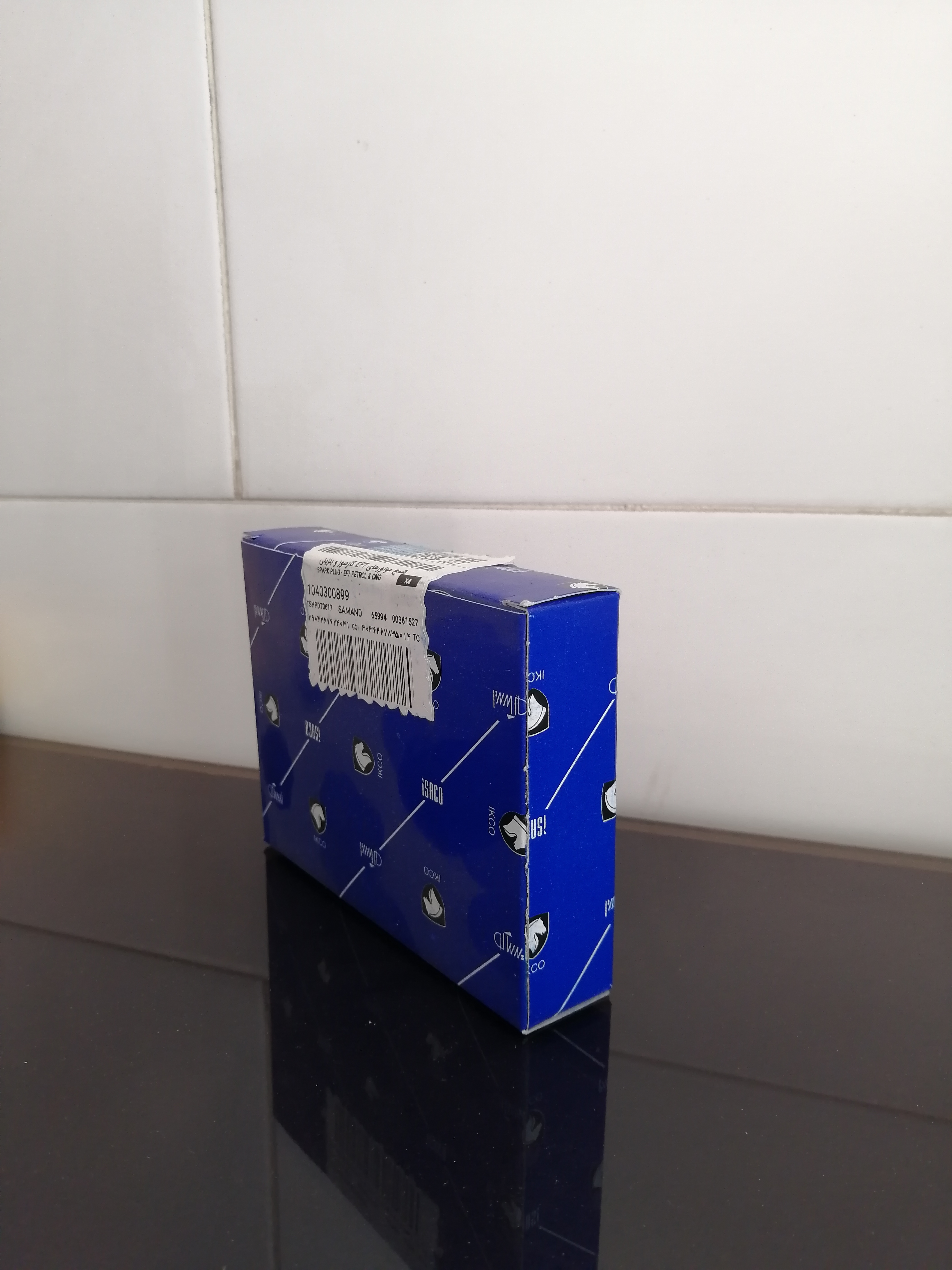 شمع موتور سمند گازسوز،EF7 ، ایساکو