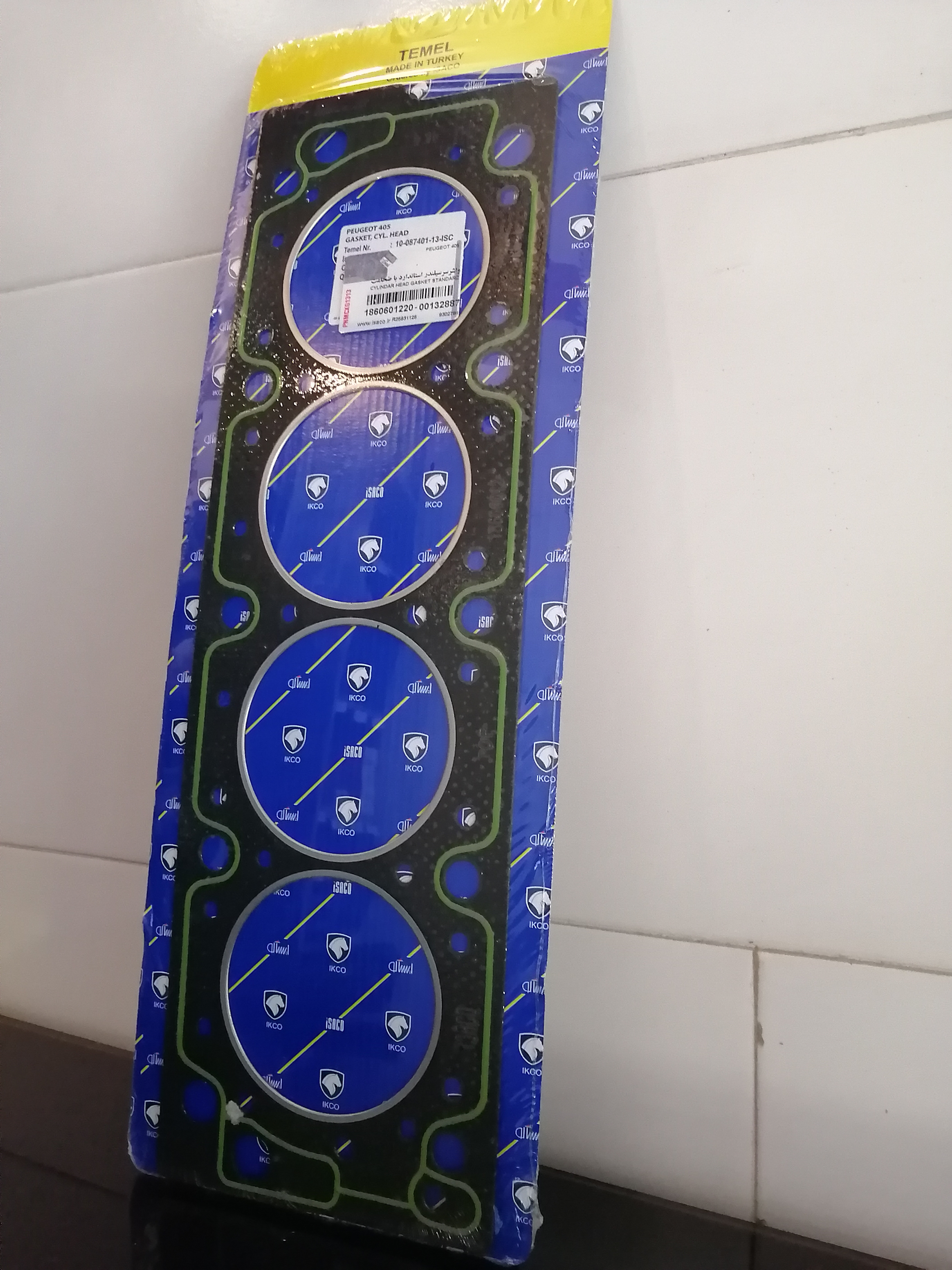 واشر سرسیلندر، موتور XU7, استاندارد