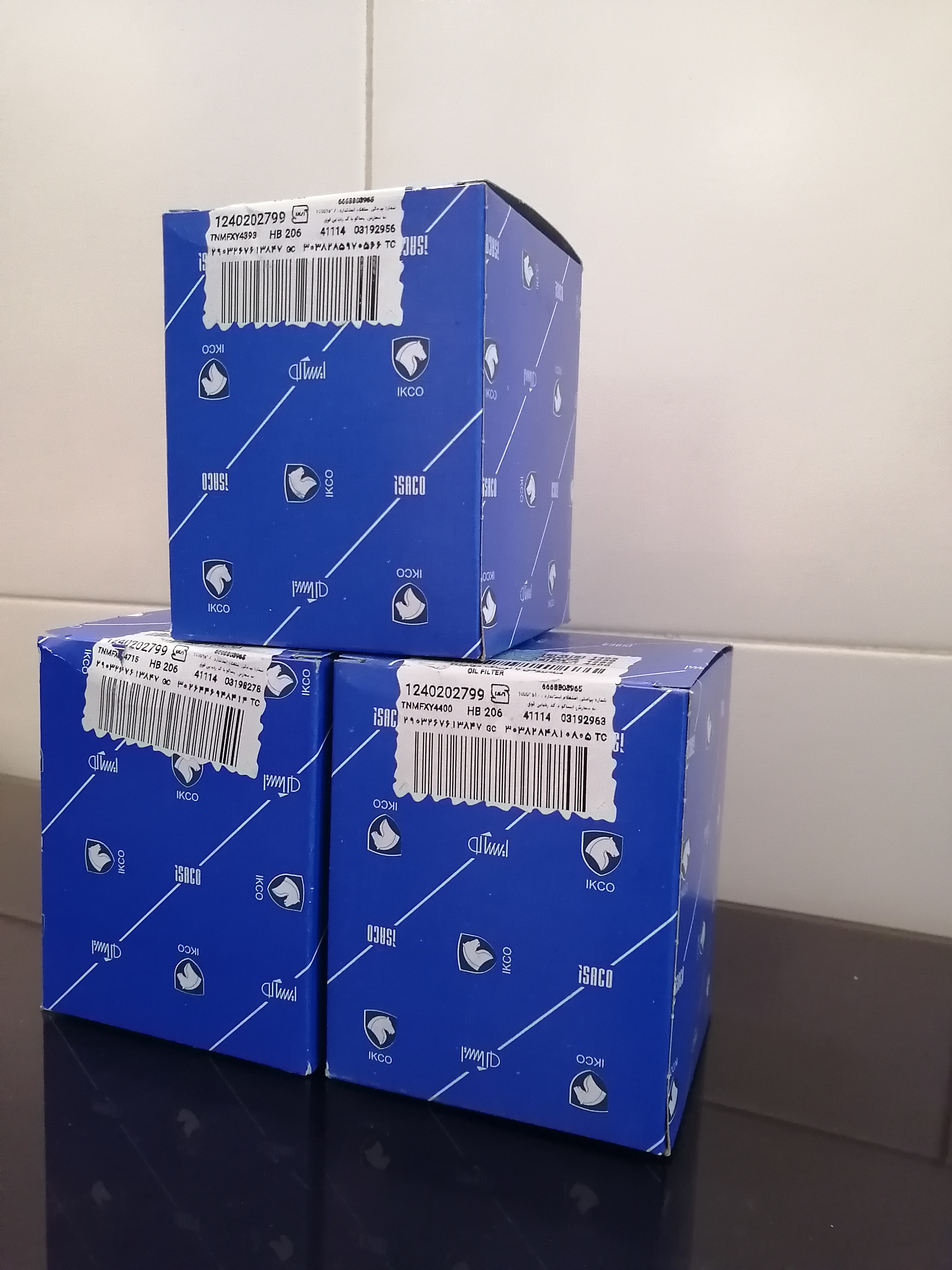 فیلتر روغن پایه کوتاه، TU3, TU5